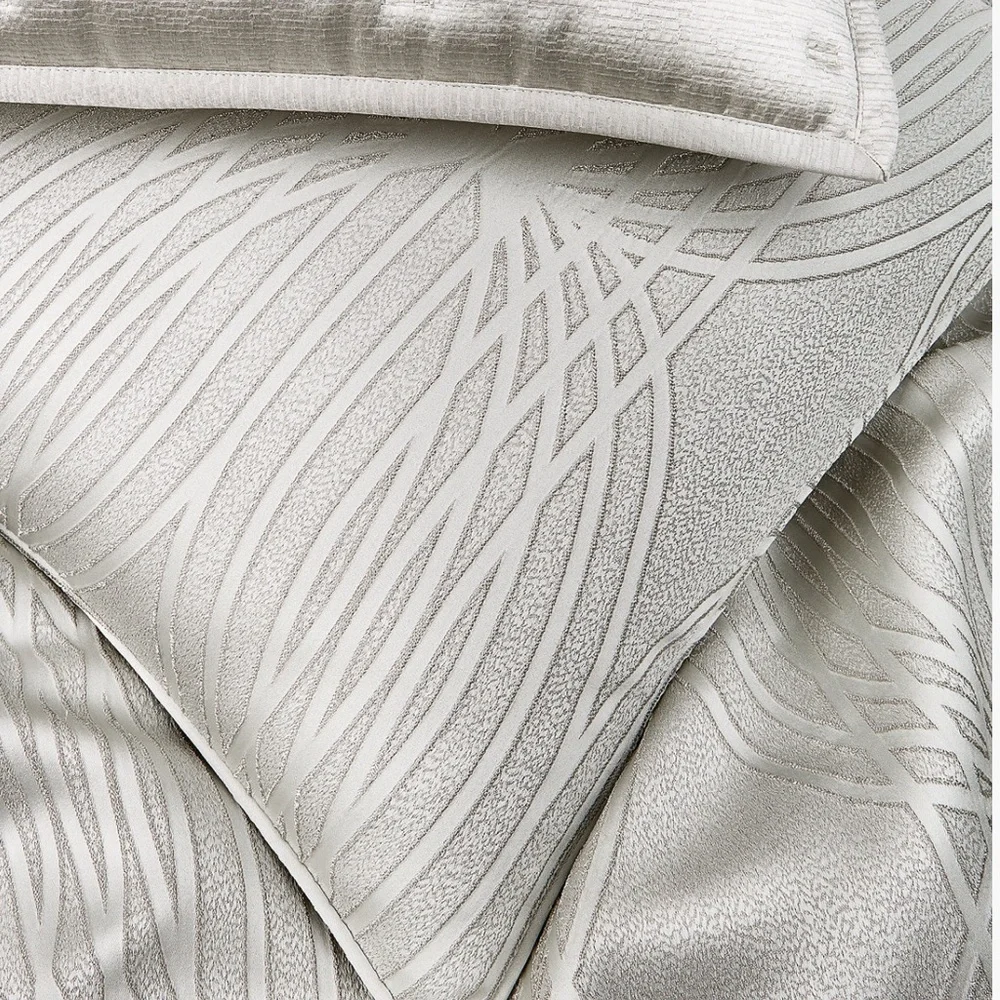 Hotel Collection Gray Duvet Cover Set